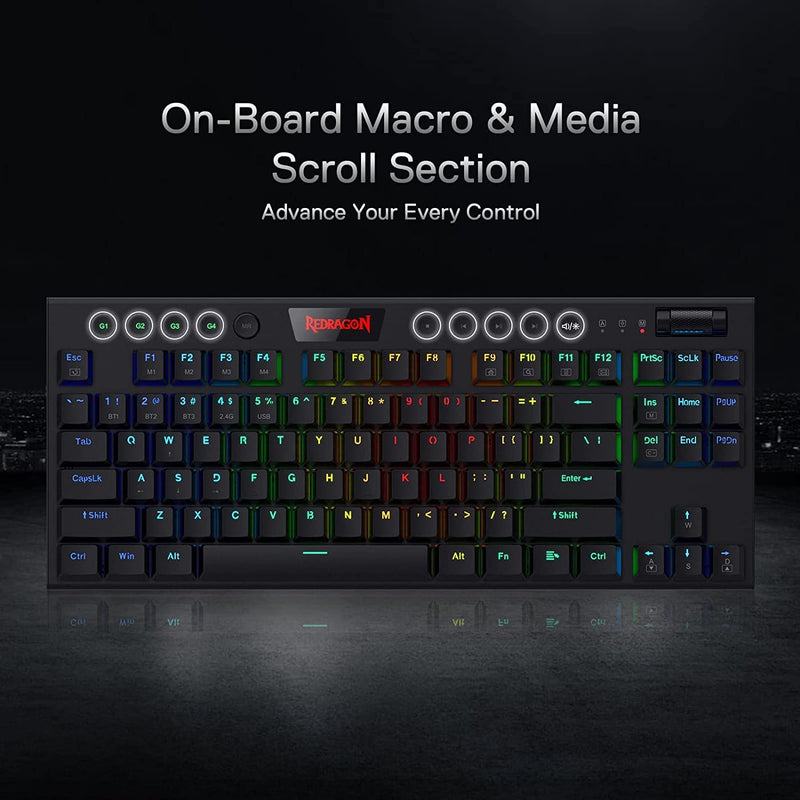 Redragon K621 Horus Wireless RGB Mechanical Gaming Keyboard Price in Pakistan