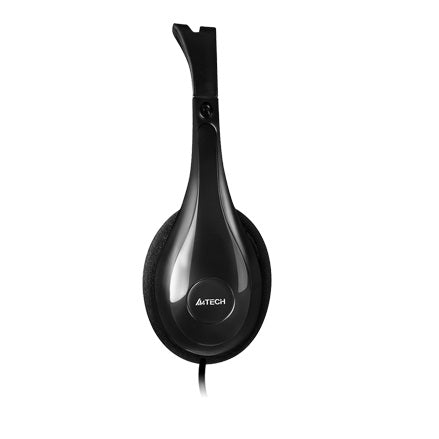 A4Tech HS-9 Stereo Mic Headphone - Black