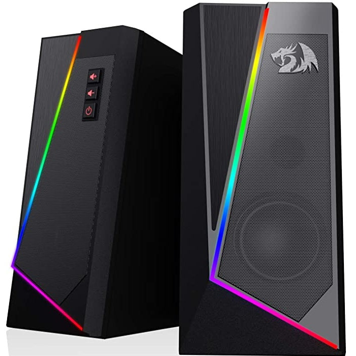 Redragon GS520 Anvil RGB PC Gaming Computer Woofer Speaker