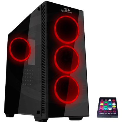 Redragon Sideswipe Pro Gc601 RGB Tempered Glass Gaming Pc Case