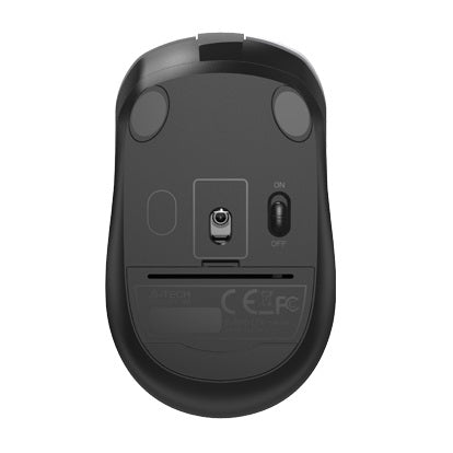 A4Tech FG12S Fstyler Silent Click Computer Wireless Mouse (Black / White)