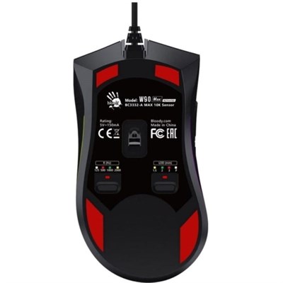 Bloody W90 Pro RGB Gaming Mouse (Black)