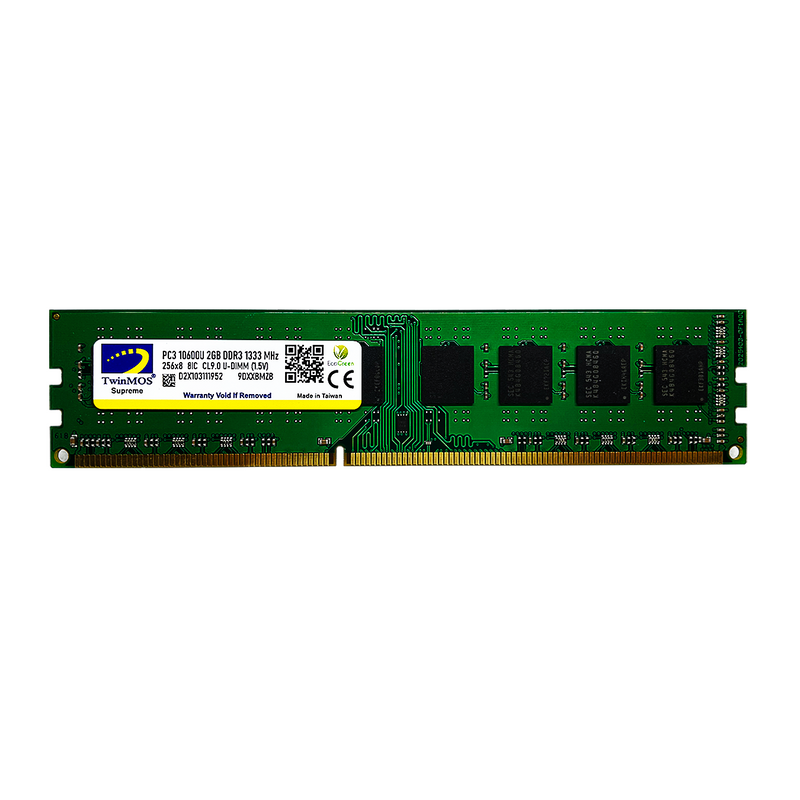 TwinMOS DDR3 1333MHz U-DIMM for Desktop