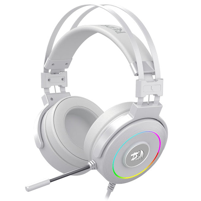 Redragon H320 Lamia 2 White Rgb 7.1 Gaming Headphone With Stand