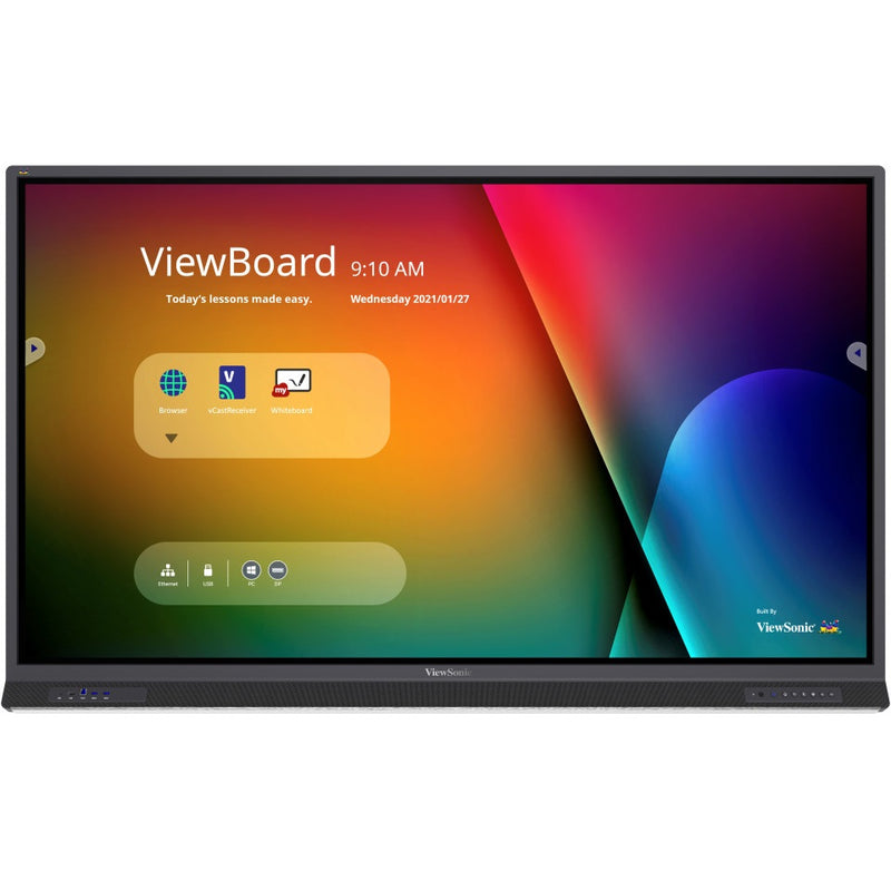 ViewSonic 75” 4K 52 Series Viewboard Interactive Display (Ifp7552-1a)