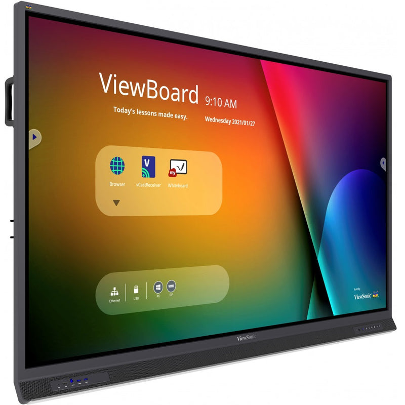 ViewSonic 75” 4K 52 Series Viewboard Interactive Display (Ifp7552-1a)