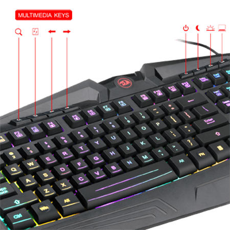 Redragon K503 Harpe Pro Backlit RGB Gaming Keyboard
