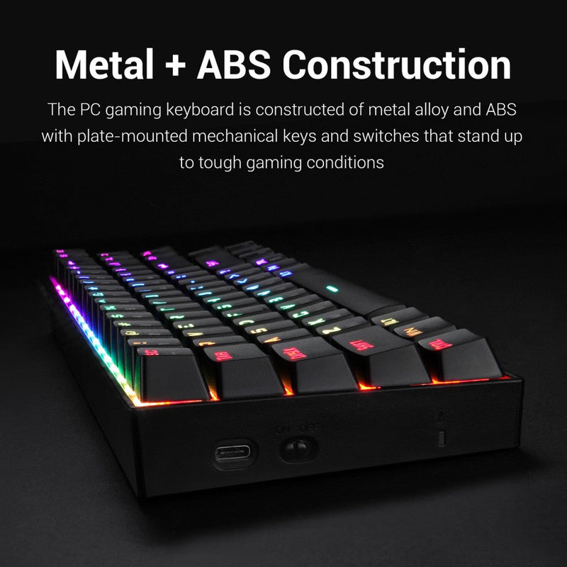 Redragon K599 KRS Deimos Wireless Backlit RGB Mechanical Gaming Keyboard