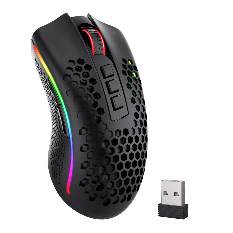 Redragon M808-KS Storm Pro RGB Wireless Gaming Mouse