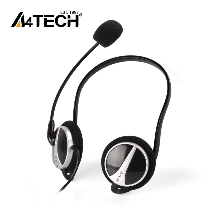 A4Tech HS-5P Back Neck Noise-cancelling Mic Headphone