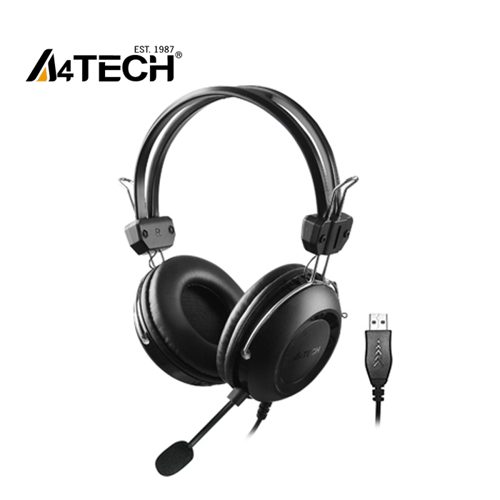 A4Tech HU-35 Comfort Fit Stereo USB Headphone - Pakistan