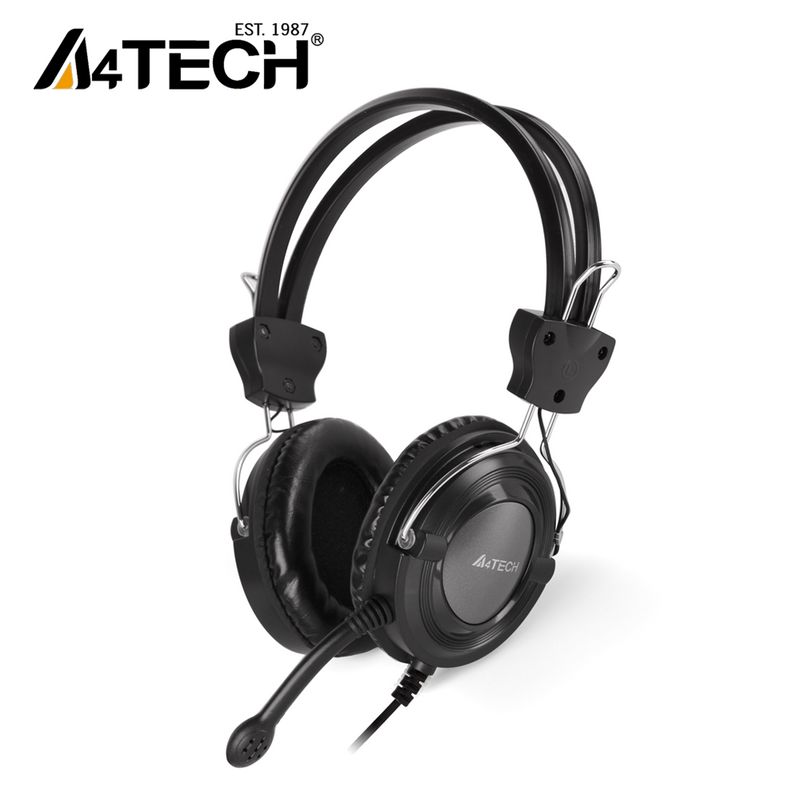 A4Tech HS-19 Stereo Headphone Black Price in Pakistan
