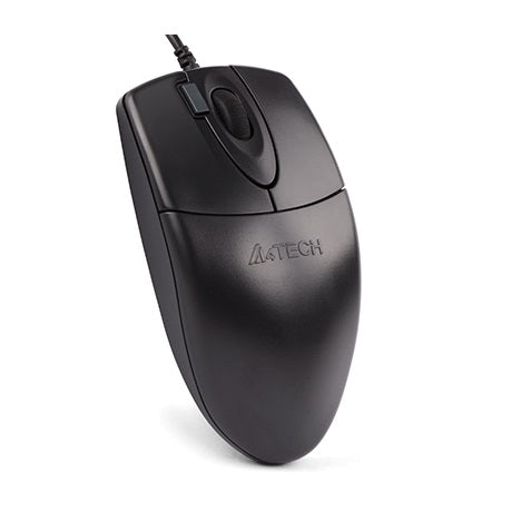 A4Tech OP-620D Optical Wired Computer Mouse - Black