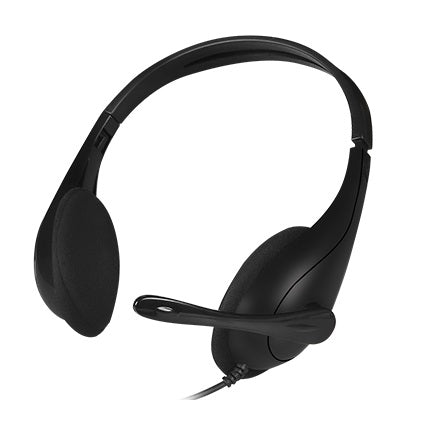 A4Tech HS-9 Stereo Mic Headphone - Black