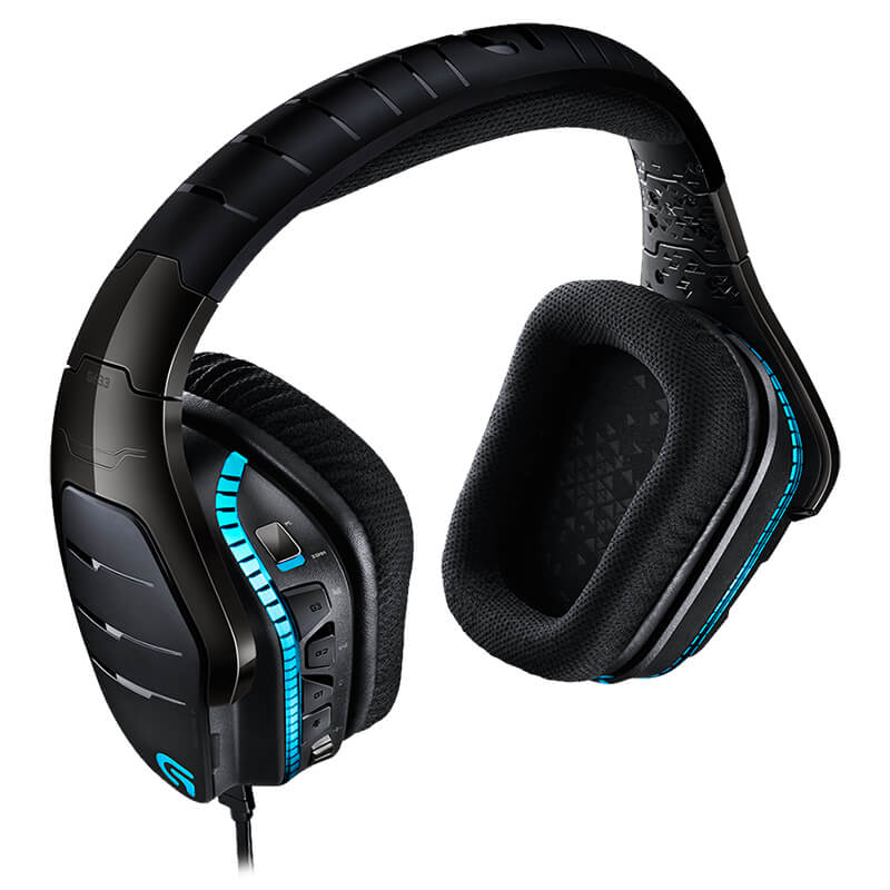 Logitech G633 Artemis Spectrum 7.1 Surround Sound Wired Gaming Headphone