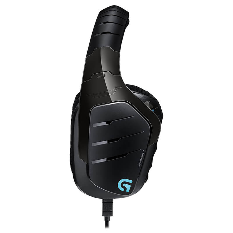 Logitech G633 Artemis Spectrum 7.1 Surround Sound Wired Gaming Headphone