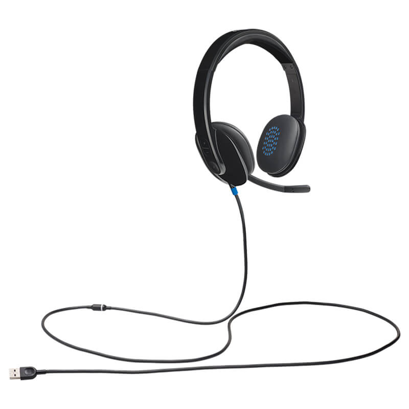 Logitech H540 USB Noise-Cancelling Mic Headphone