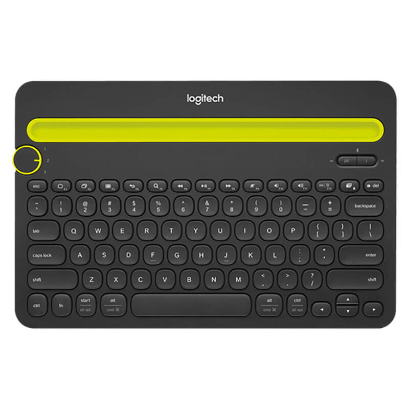 Logitech K480 Multi-Device Computer Wireless Keyboard (Black)