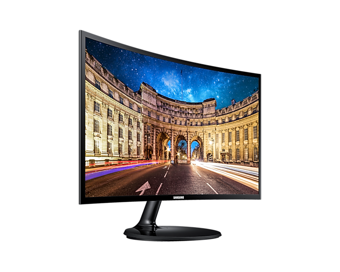 Samsung 24" F390FHM Curved Computer Monitor (LC24F390FHMXZN)