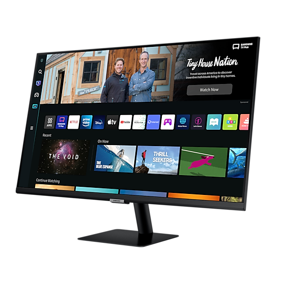 Samsung 32" M5 Flat Computer Monitor With Smart TV Experience (LS32BM500EAXLY)