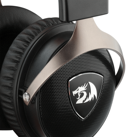 Redragon H520 Icon Wired Gaming Headphone, 7.1 Surround Sound