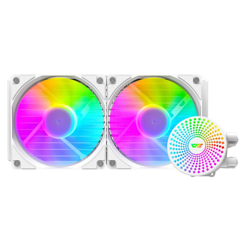 DarkFlash Radiant DC 240 ARGB AIO Liquid CPU Cooler Fan