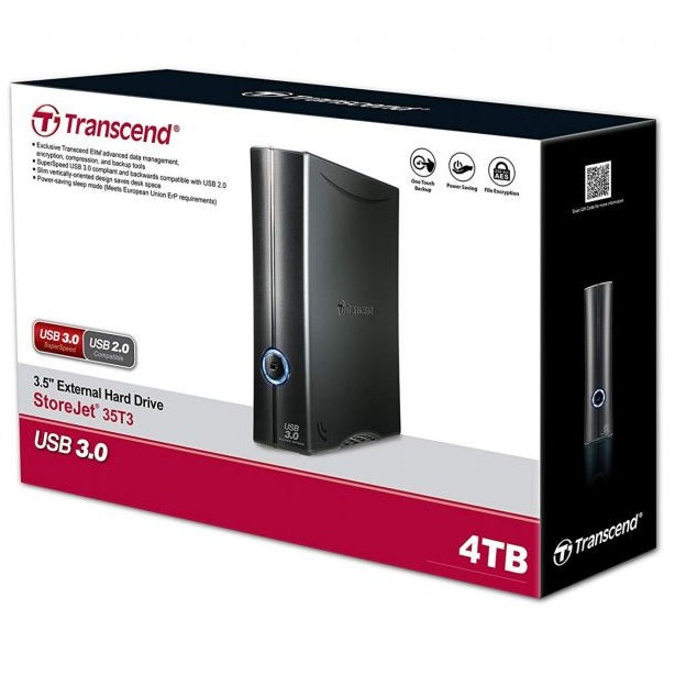 Transcend 4TB  My Book External Hard Drive